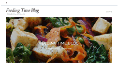 Desktop Screenshot of feedingtimeblog.com